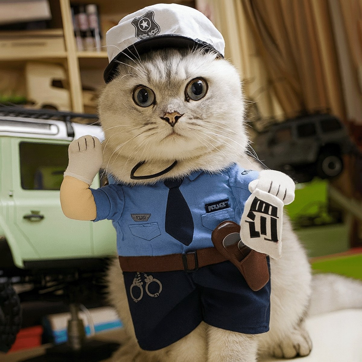 Disfraz Para Mascotas De Policía PR390